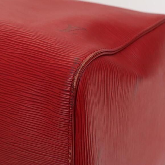 LOUIS VUITTON Epi Keepall 55 Boston Bag Red M42957 - Picture 15 of 16